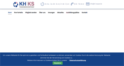 Desktop Screenshot of kh-kassel.de